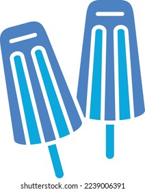 Ice Lolly vector icon. Can be used for printing, mobile and web applications.