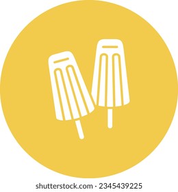 Ice Lolly vector icon. Can be used for printing, mobile and web applications.