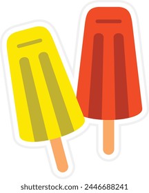 Ice Lolly vector icon. Can be used for printing, mobile and web applications.