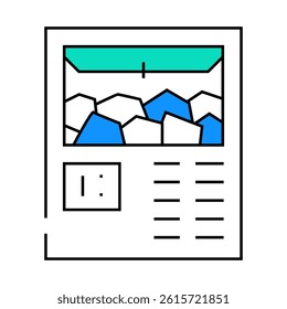 ice machines line icon vector. ice machines sign. isolated symbol illustration