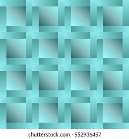 Ice mosaic. Vector abstract geometric seamless pattern