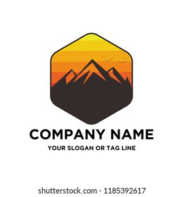Ice Mountain logo design