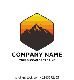 Ice Mountain logo design