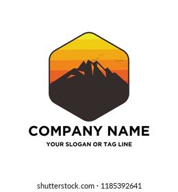 Ice Mountain logo design