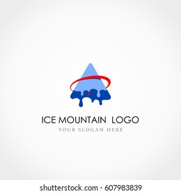 Ice Mountain Logo, Fuji Mountain Logo