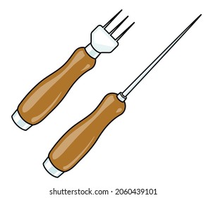 Compartimento de cocina del restaurante de bar-congelador. Imagen vectorial con estilo de dibujos animados hechos a mano. Para el diseño de sitios web de bares de restaurantes, ilustración de procesos de elaboración de cocteles, decoración de libros de cocina