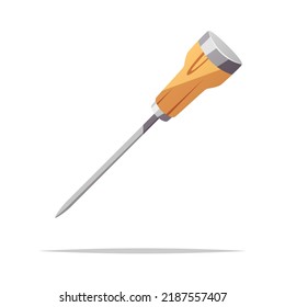 Ice Pick Vector Isolated Illustration