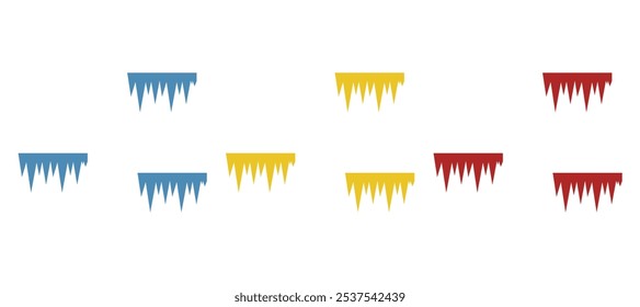 ice platform icon on white background vector illustration