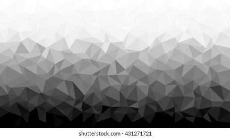 Ice Polygonal Mosaic Background 16:9