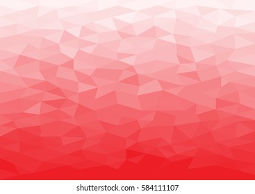 Ice Polygonal Mosaic Background