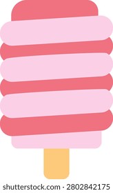 Ice Pop Flat Icon Vector Design