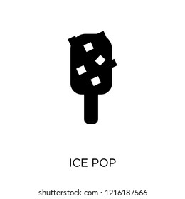 Ice pop icon. Ice pop symbol design from Summer collection. Simple element vector illustration on white background.