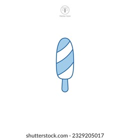Ice Ice Pop símbolo de ilustración vectorial aislado en fondo blanco