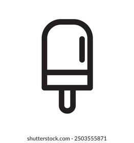 ice pop icon in vector shape