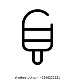 Ice Pop Icon Vector Symbol Design Illustration