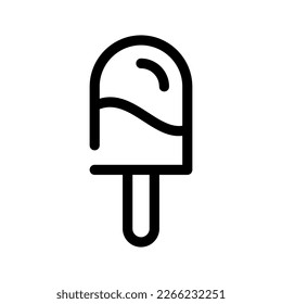 Ice Pop Icon Vector Symbol Design Illustration