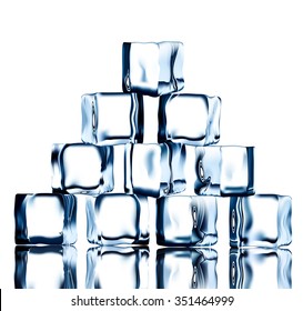 Ice pyramid