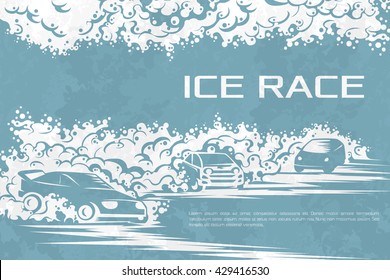 Ice race card
