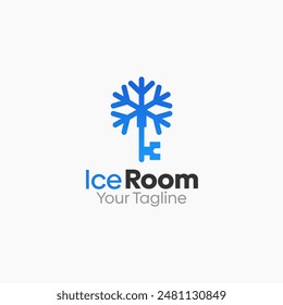 Ice Room Logo Vector Template Design. Good for Business, Start up, Agency, and Organization