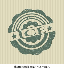 Ice rubber texture