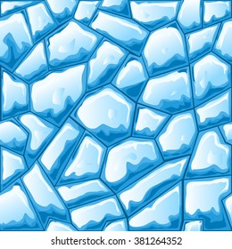 Ice seamless pattern