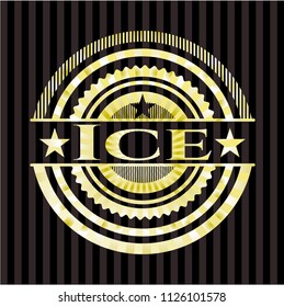 Ice shiny emblem