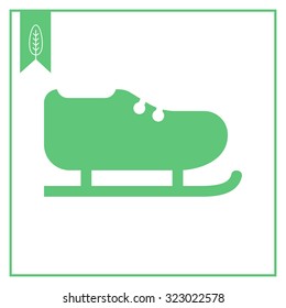 Ice skate icon