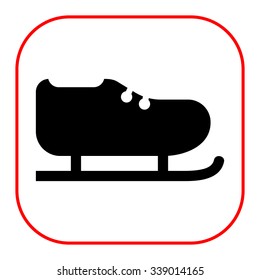 Ice skate icon