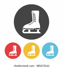 Ice skate icon