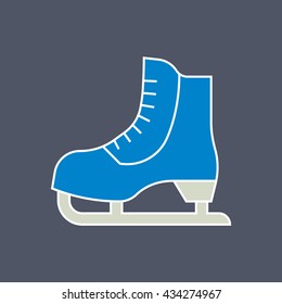 Ice skate icon