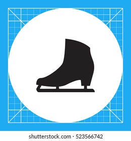 Ice skate icon
