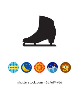 Ice skate icon