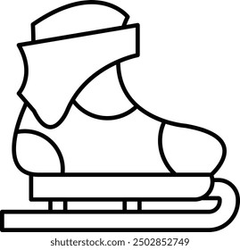 Ice Skate Icon Design für den privaten und kommerziellen Gebrauch