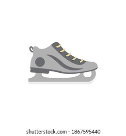 Ice skate icon design template vector isolated illustration