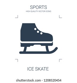 ice skate icon. high quality filled ice skate icon on white background. from sports collection flat trendy vector ice skate symbol. use for web and mobile