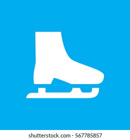 ice skate icon. illustration isolated vector sign symbol