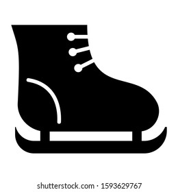 ice skate icon isolated sign symbol vector illustration - high quality black style vector icons

