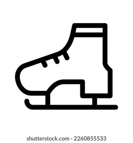 ice skate icon or logo isolated sign symbol vector illustration - high quality black style vector icons
