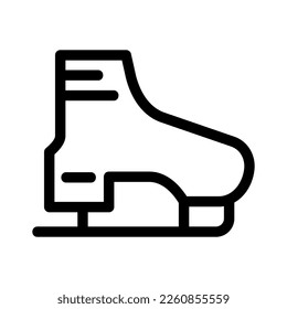 ice skate icon or logo isolated sign symbol vector illustration - high quality black style vector icons