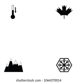 ice skate icon set