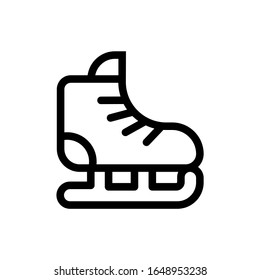 Eislaufsymbol - Vektorillustration. weißer Hintergrund. Premium-Qualitätssymbol.Eis-Skate-Schild. Webdesign und mobiles Design,