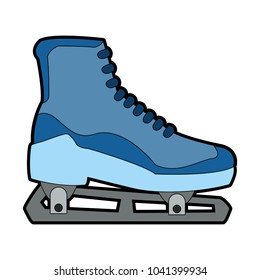 Ice skate isolated
