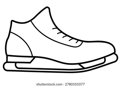 Ice skate shoe and