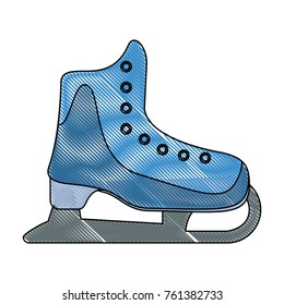 Ice skate symbol