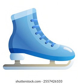 Ice skate winter icon set  vector. Illustration vector with a white background