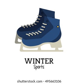 Ice skate and winter sport design
