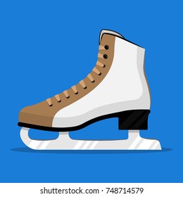 Ice skates. Figure skates