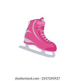 Ice Skates, Sport Equipment Vector Illustration Isolated