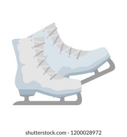 ice skates sport icon