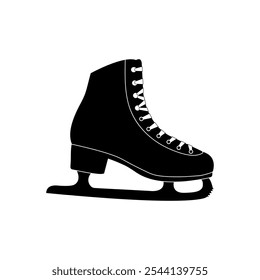 ice skates vector icon illustration